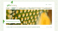 Desktop Screenshot of gillsnursery.com.au